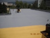 UV filtr - nástřik na střechu s PUR izolací